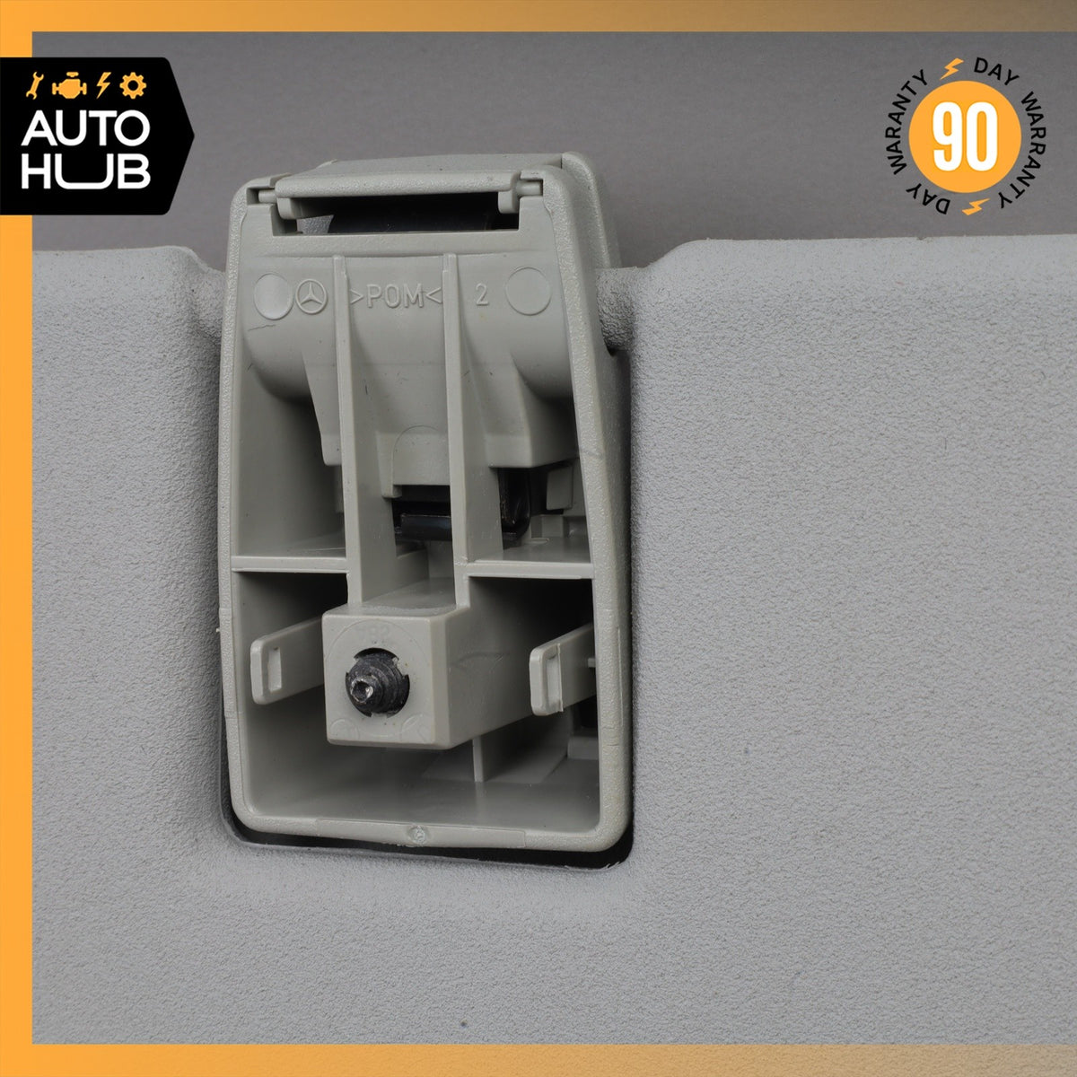 06-12 Mercedes X164 GL450 ML350 Sun Visor Sunvisor Front Right Side Gray OEM - photo 10