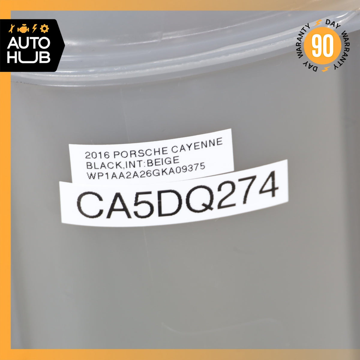 11-18 Porsche Cayenne 958 Coolant Reservoir Overflow Expansion 7P0121407B OEM - photo 14