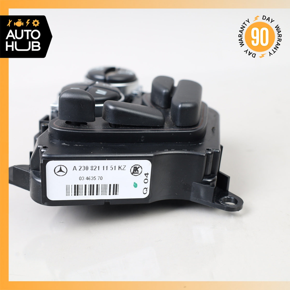 03-08 Mercedes R230 SL550 SL55 AMG Switch Control Module Left Side Seat OEM - photo 4