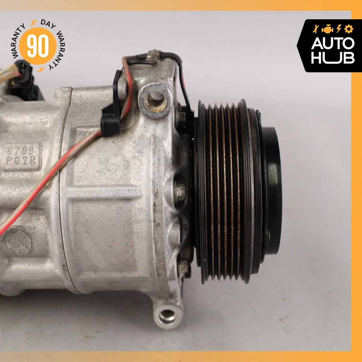 14-23 Jaguar X152 F-Type AC Air Conditioning Compressor Clutch OEM 79k - photo 9