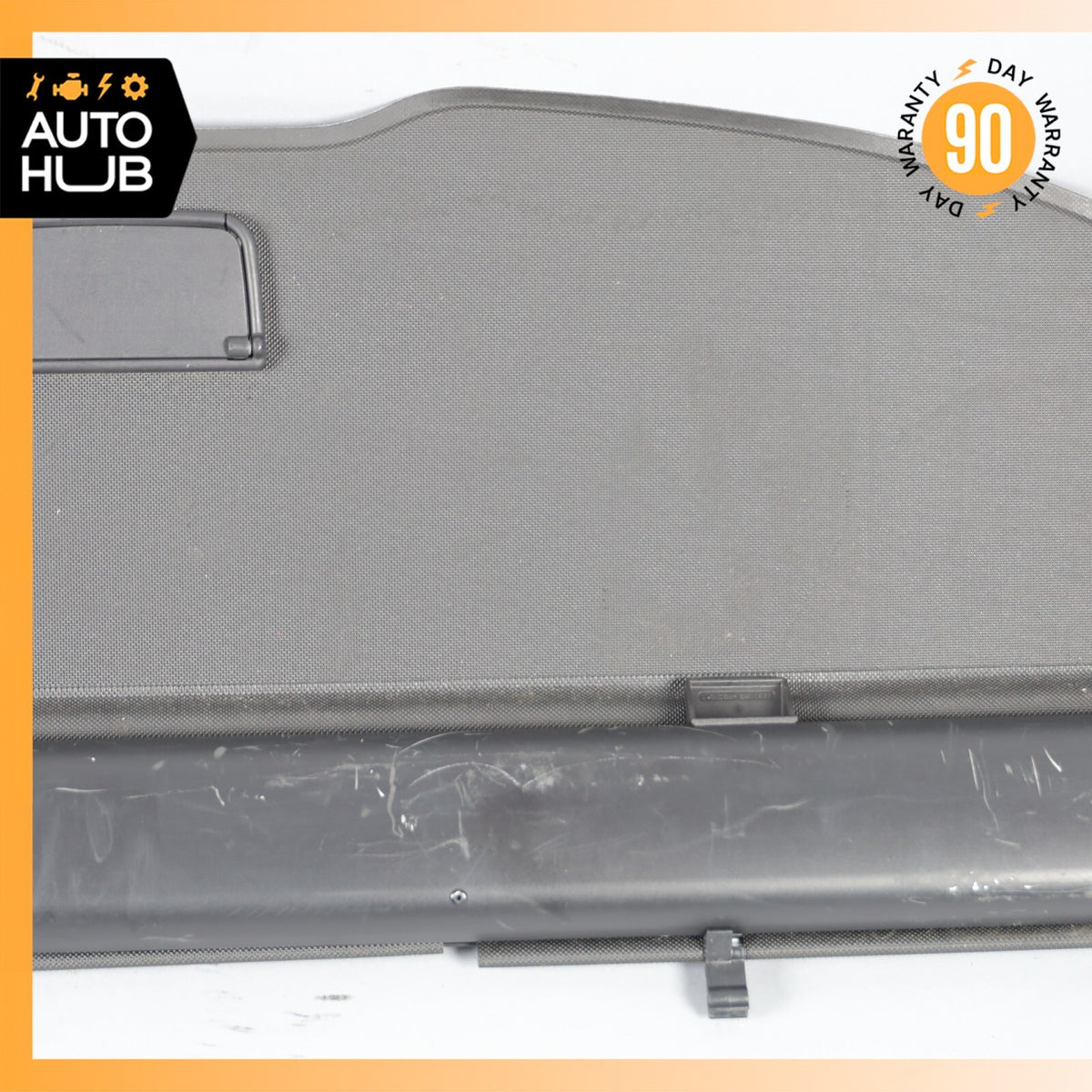11-18 Porsche Cayenne 958 Rear Trunk Cargo Shade Cover Black OEM - photo 10