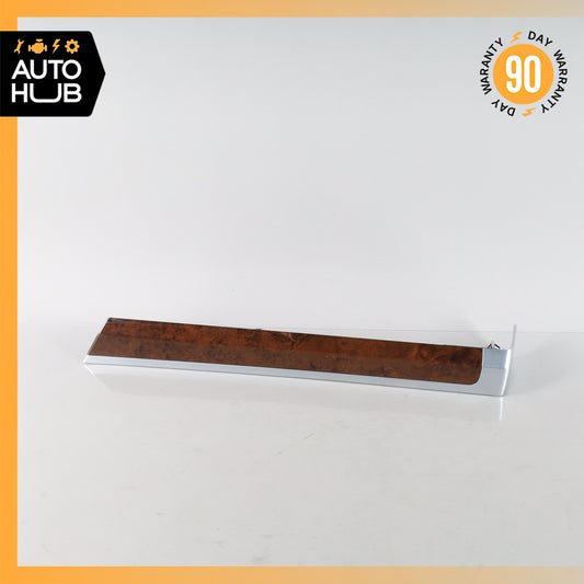 Porsche Cayenne 958 Rear Left Door Panel Trim Molding Wood 7P5867419B OEM - photo 1