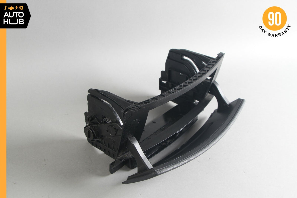07-09 Mercedes W221 S550 S450 Center Console Dashboard CD Player Cover Black OEM - photo 6
