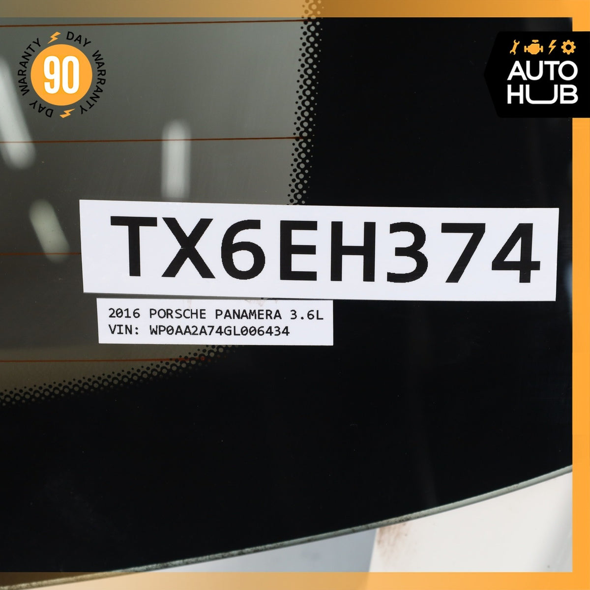 14-16 Porsche Panamera 970 Trunk Lid Liftgate Tailgate Hatch Shell White OEM - photo 22