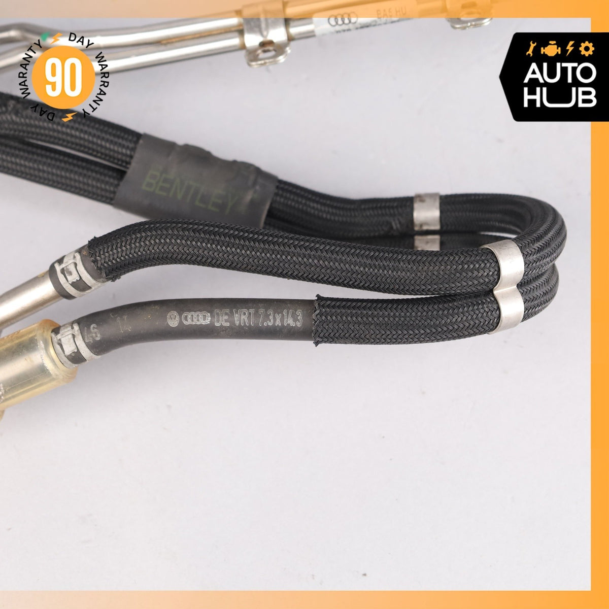 Bentley Continental GT 4.0L Right High Pressure Fuel Pump Line 079127507BL OEM - photo 15
