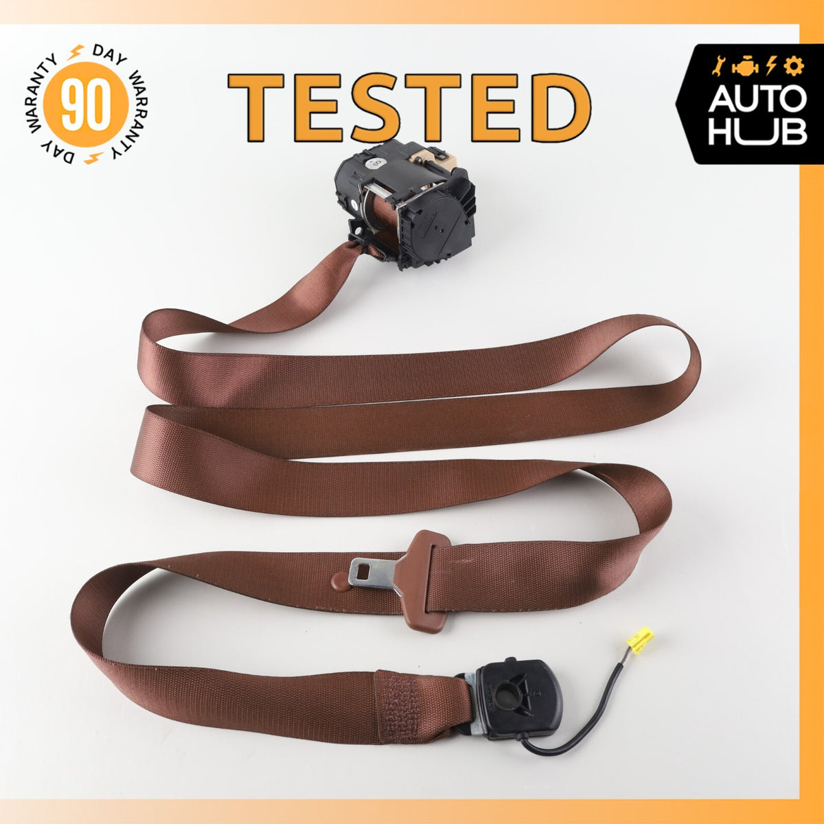 07-10 Mercedes W216 CL600 CL63 Front Right Passenger Side Seat Belt OEM - photo 1