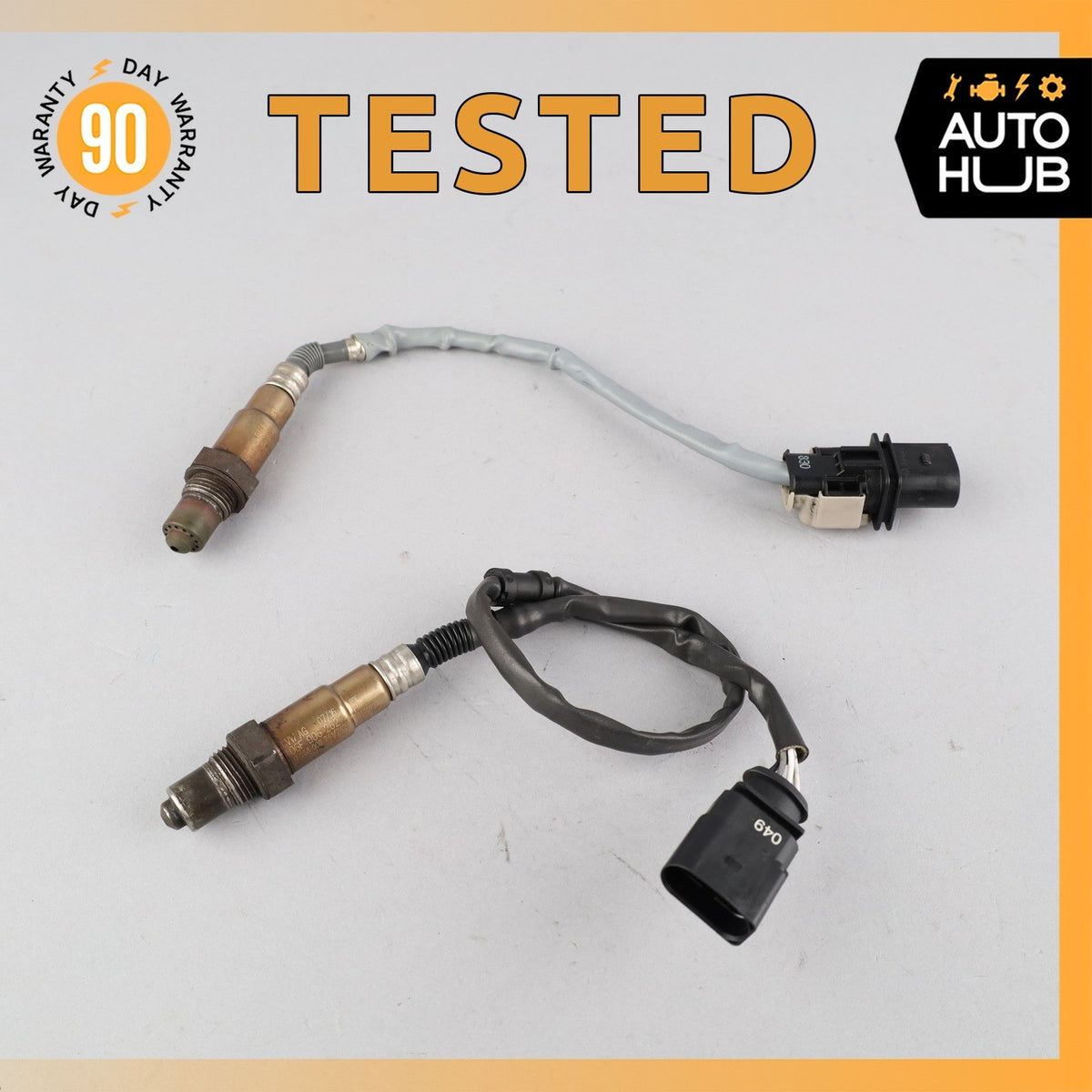 Audi 8R Q5 Oxygen O2 Heat Wire Lambda Sensor 06F906262P Set OEM - photo 1