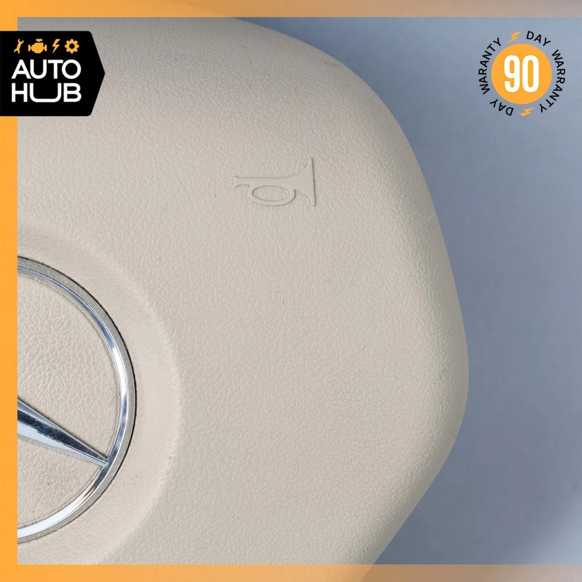 12-17 Mercedes W212 E250 C250 CLS550 Driver Steering Wheel Airbag Beige OEM - photo 4