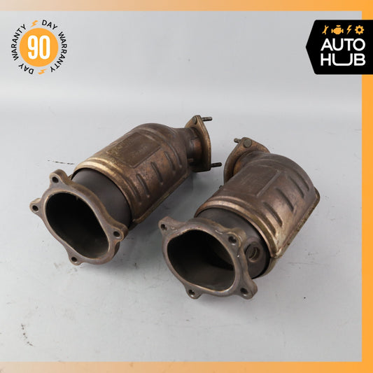 03-06 Bentley Continental GT Flying Spur Exhaust Downpipe Left & Right Set OEM - photo 1