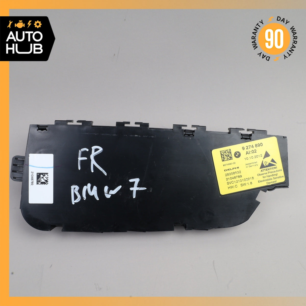 BMW F01 740i 750i Front Right Side Seat Adjust Memory Control Switch OEM - photo 9