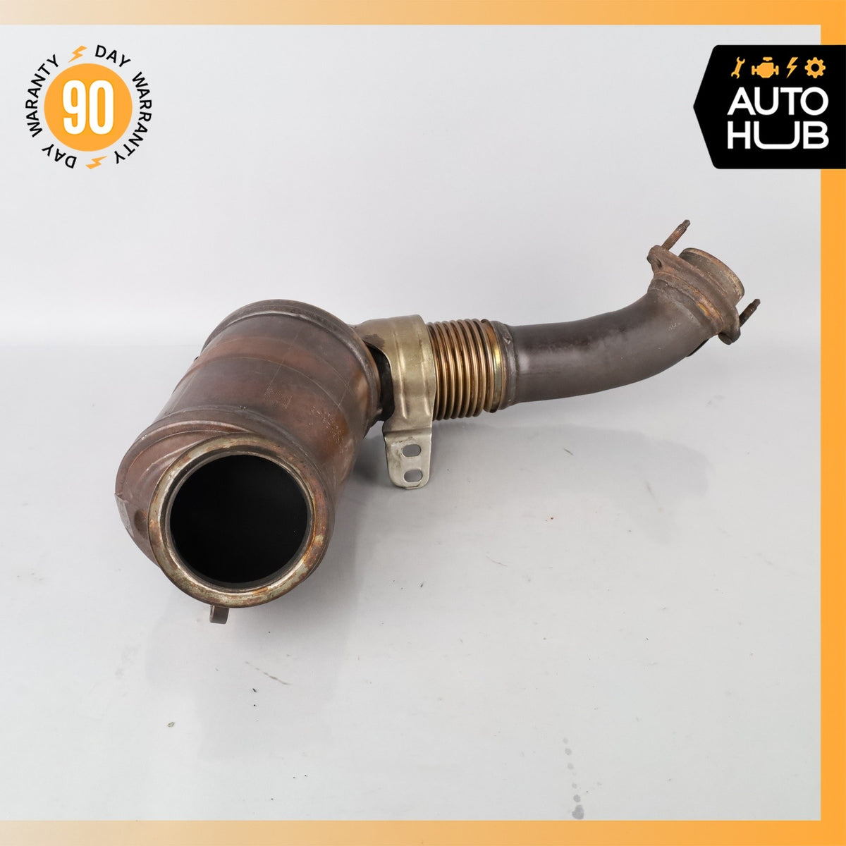 11-15 BMW E70 X5 750i 4.4L V8 Exhaust Downpipe Right & Left Set 18327645232 OEM - photo 3