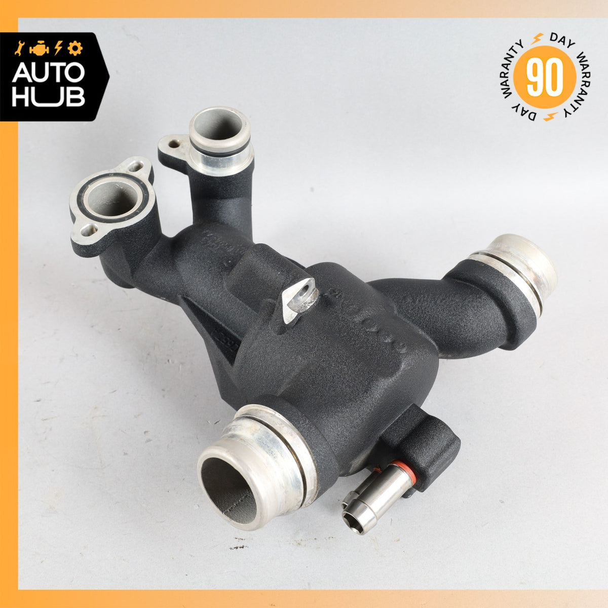 10-19 Aston Martin DB9 Vanquish 6.0L V12 Water Thermostat Housing CD338A586A OEM - photo 7