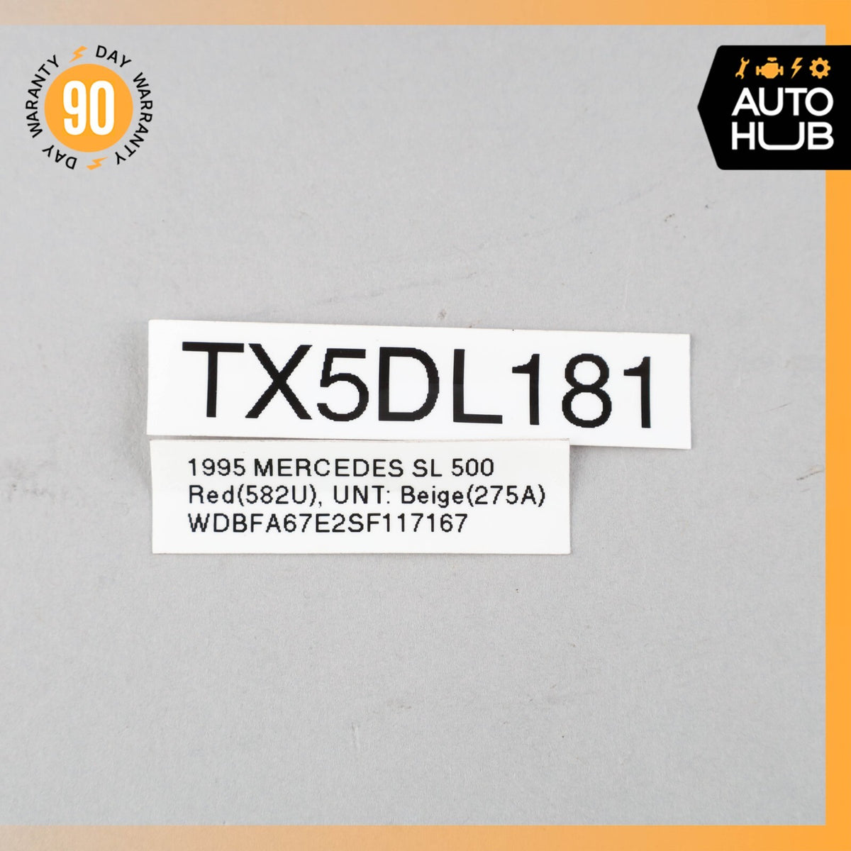 90-99 Mercedes R129 SL500 500SL S500 400SEL Engine Motor Starter 0001110053 OEM - photo 12