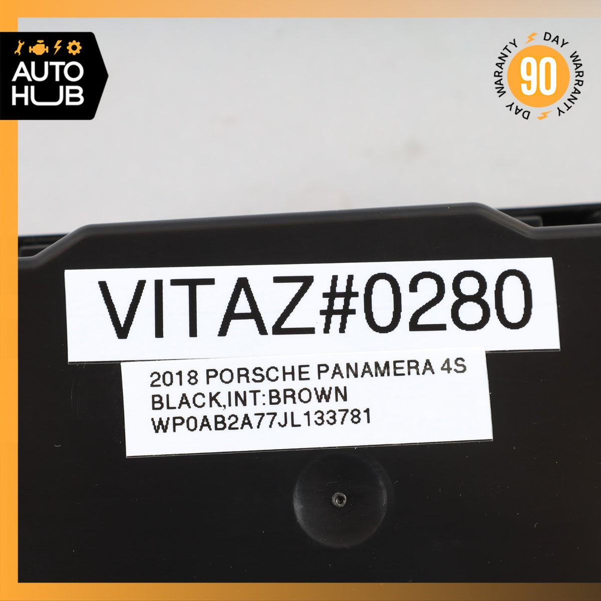 17-23 Porsche Panamera 4S 971 A/C AC Air Conditioning Control Module OEM 6k - photo 9