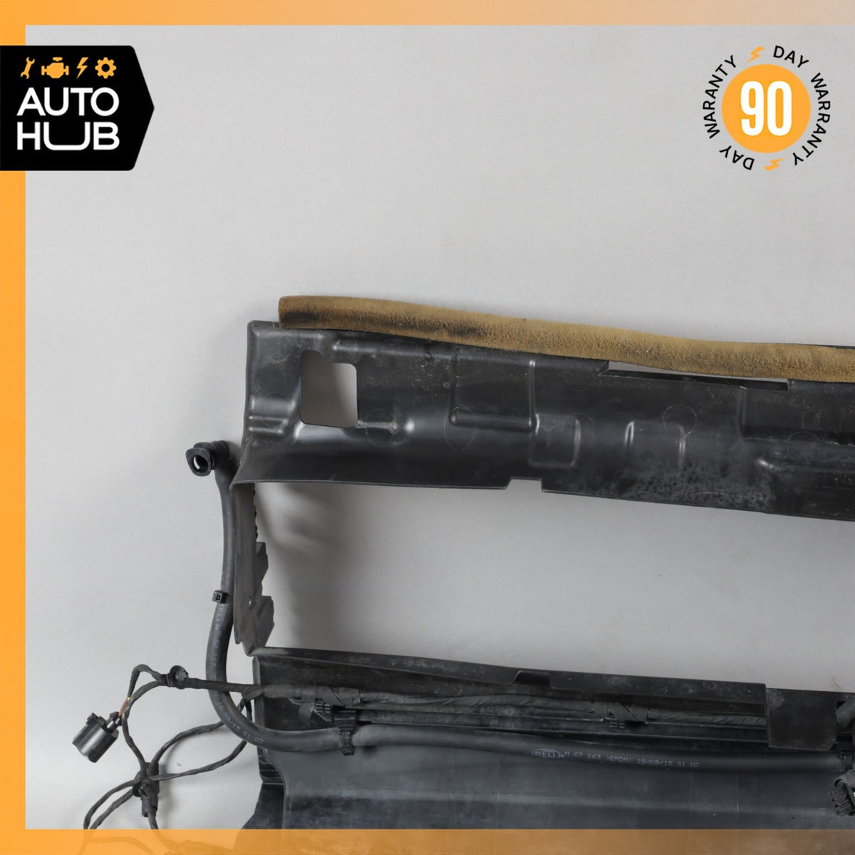 Porsche Macan 95B Engine Radiator Air Duct 95B121707B OEM - photo 10