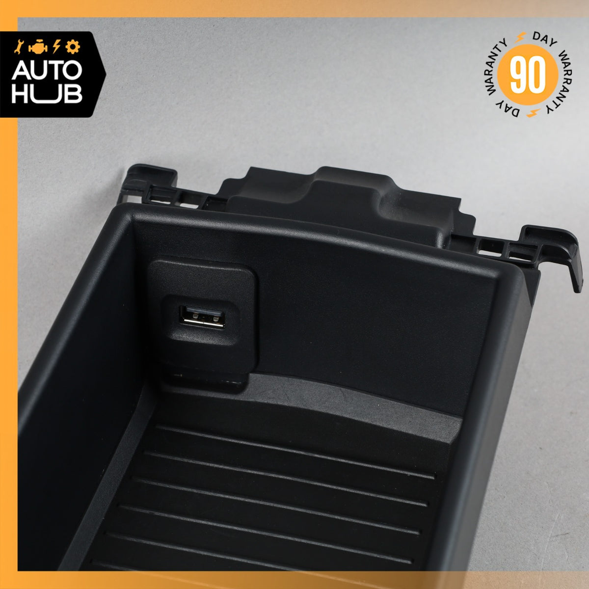 17-19 Porsche 991 911 Carrera 4S Center Console Storage Tray 9P1858331 OEM - photo 2