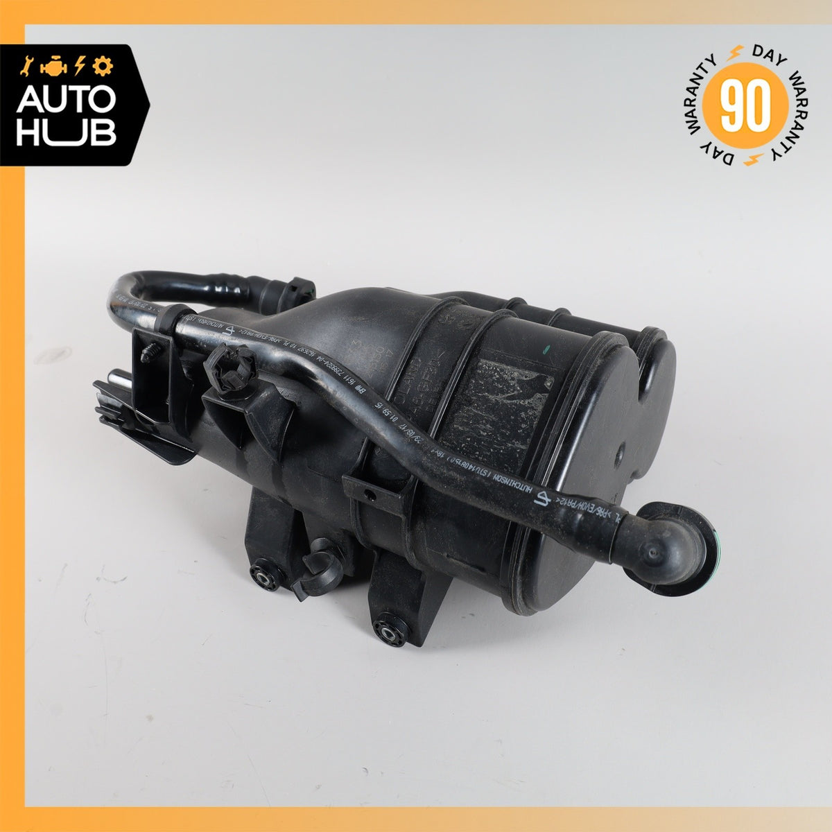 BMW F30 330e Hybrid Fuel Evap Vapor Charcoal Canister 7387633 OEM 54k - photo 6