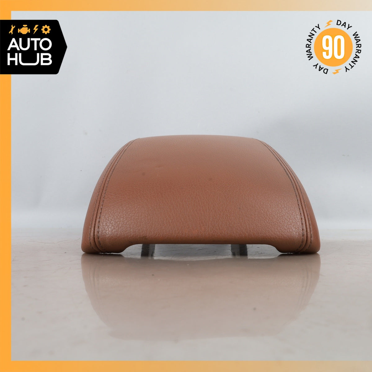 09-17 Audi 8R Q5 Front Center Console Armrest Arm Rest Brown OEM - photo 3