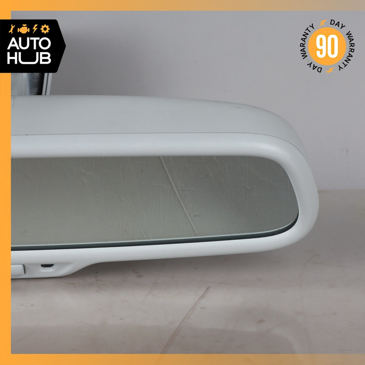 11-14 Audi D4 A8 S8 Interior Rear View Mirror Silver 8R0857511C OEM - photo 3