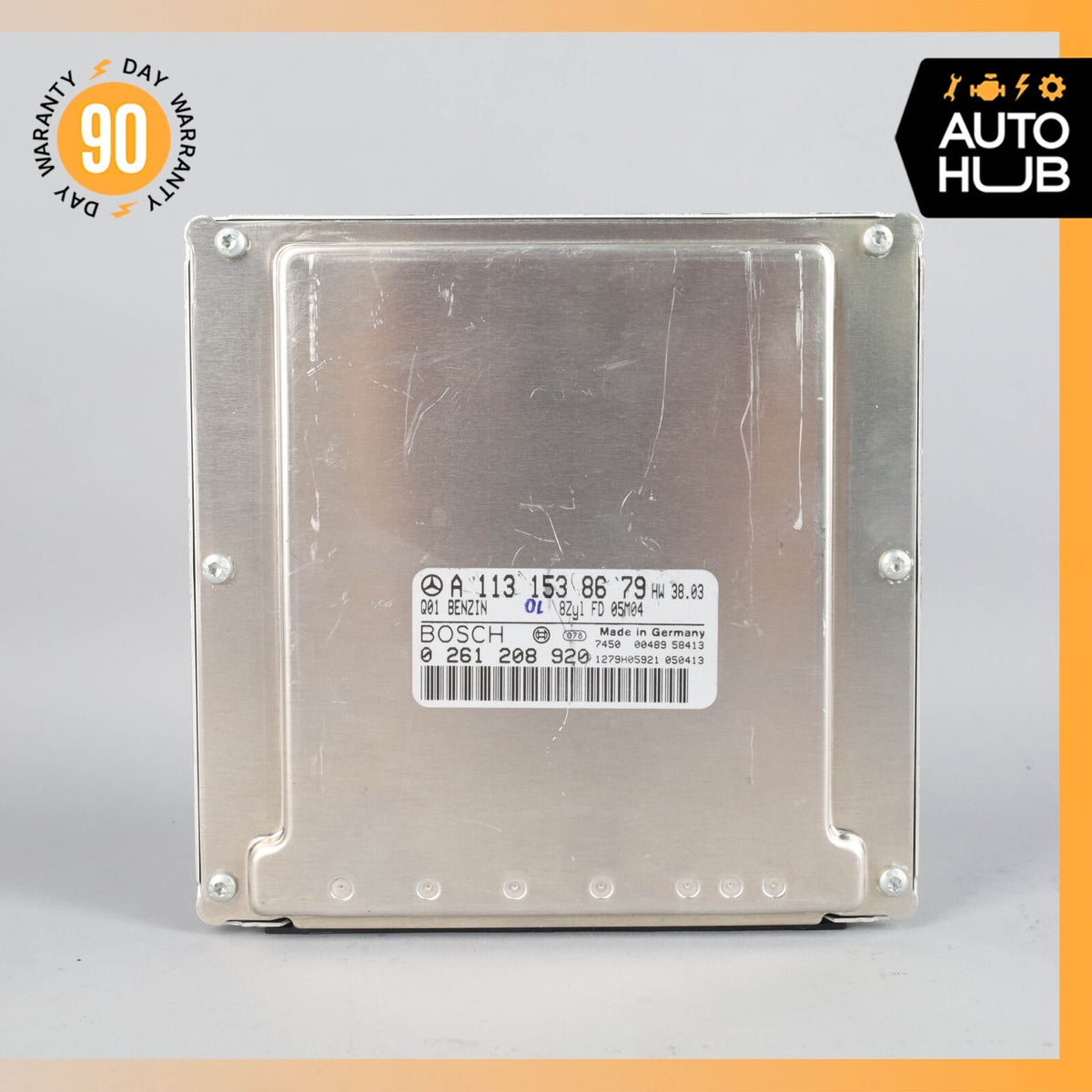 03-06 Mercedes R230 SL500 S430 ECU Engine Control Module Unit 1131538679 OEM 78k - photo 9