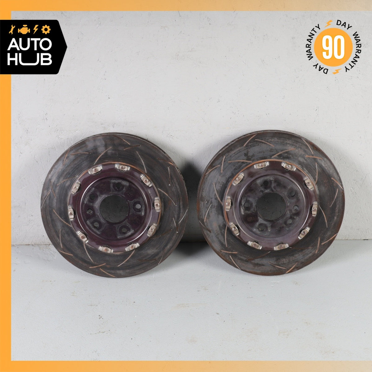 15-19 Chevrolet Corvette C7 Grand Sport Z06 Front Brake Rotor Disc Set of 2 DBA - photo 2