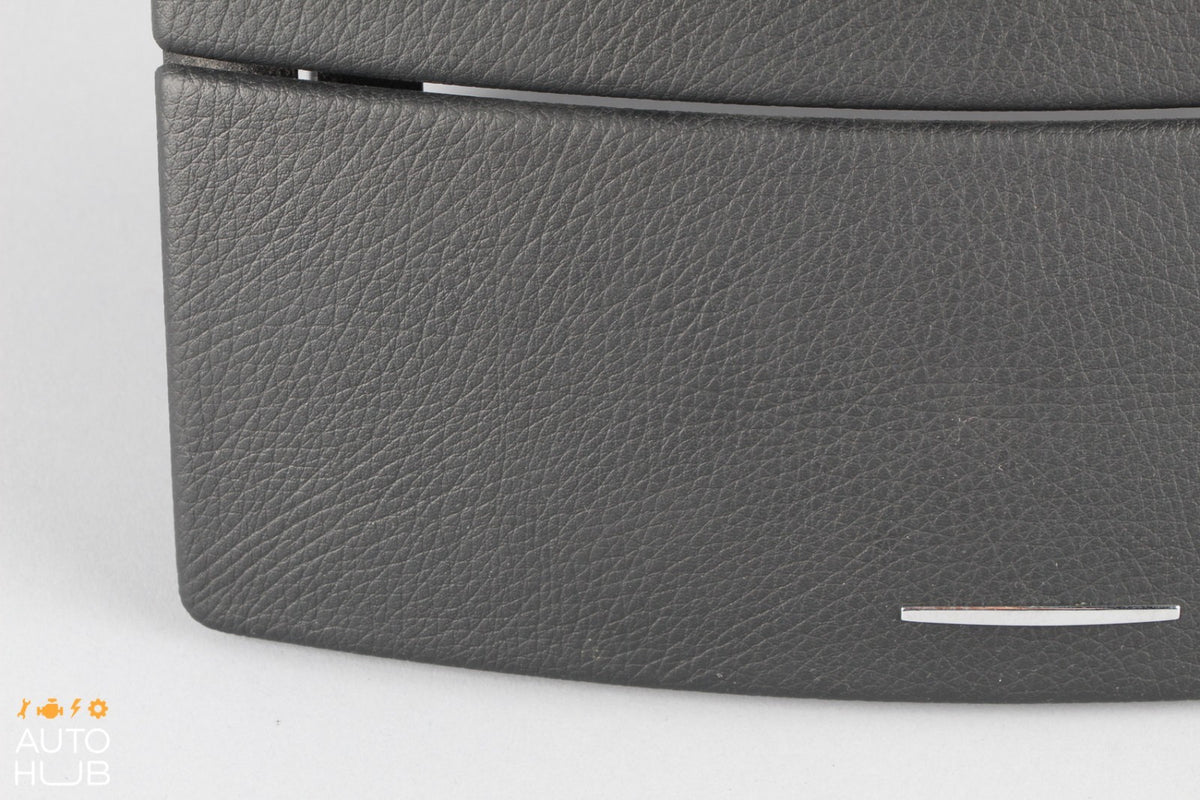 07-09 Mercedes W221 S550 S450 Center Console Dashboard CD Player Cover Black OEM - photo 6