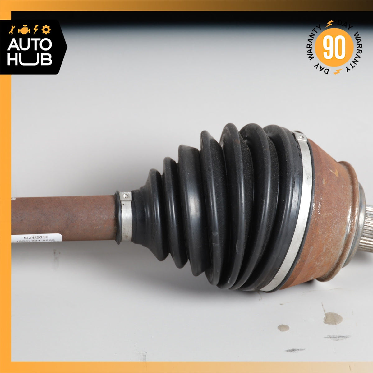 03-13 Bentley Continental Flying Spur 6.0L CV Axle Shaft Front Right Side OEM - photo 5