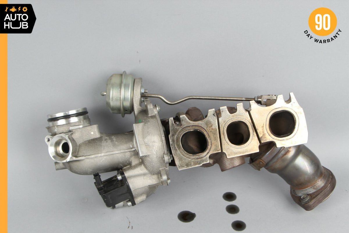 Mercedes R231 SL400 SL450 M276 Right Turbocharger Turbo Charger Manifold OEM 62k - photo 9