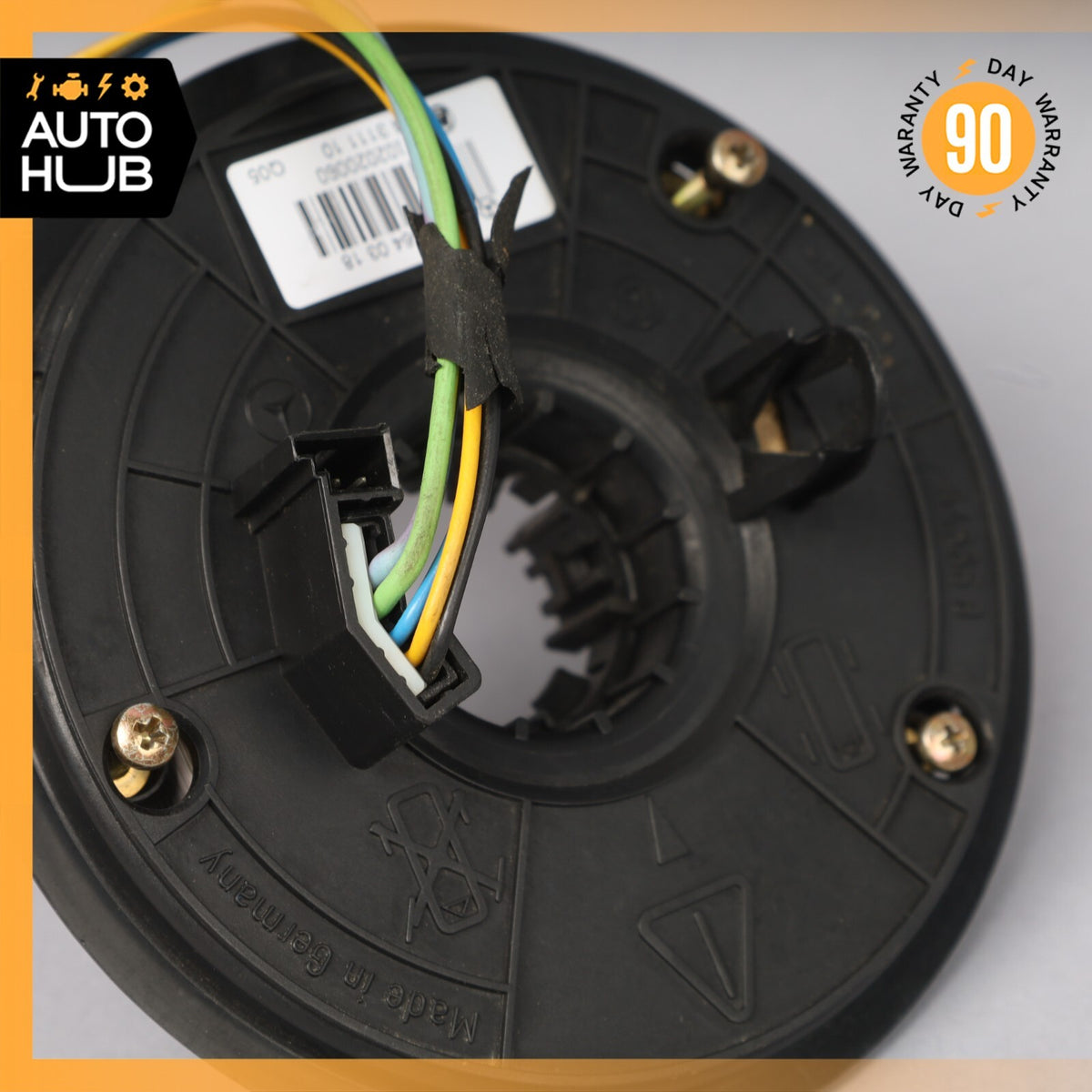 00-06 Mercedes W220 S350 S55 AMG Steering Column Angle Sensor Clock Spring OEM - photo 2
