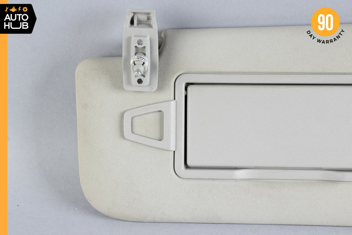 06-12 Mercedes W164 ML350 ML550 Sun Visor Sunvisor Front Left Side Gray OEM - photo 2
