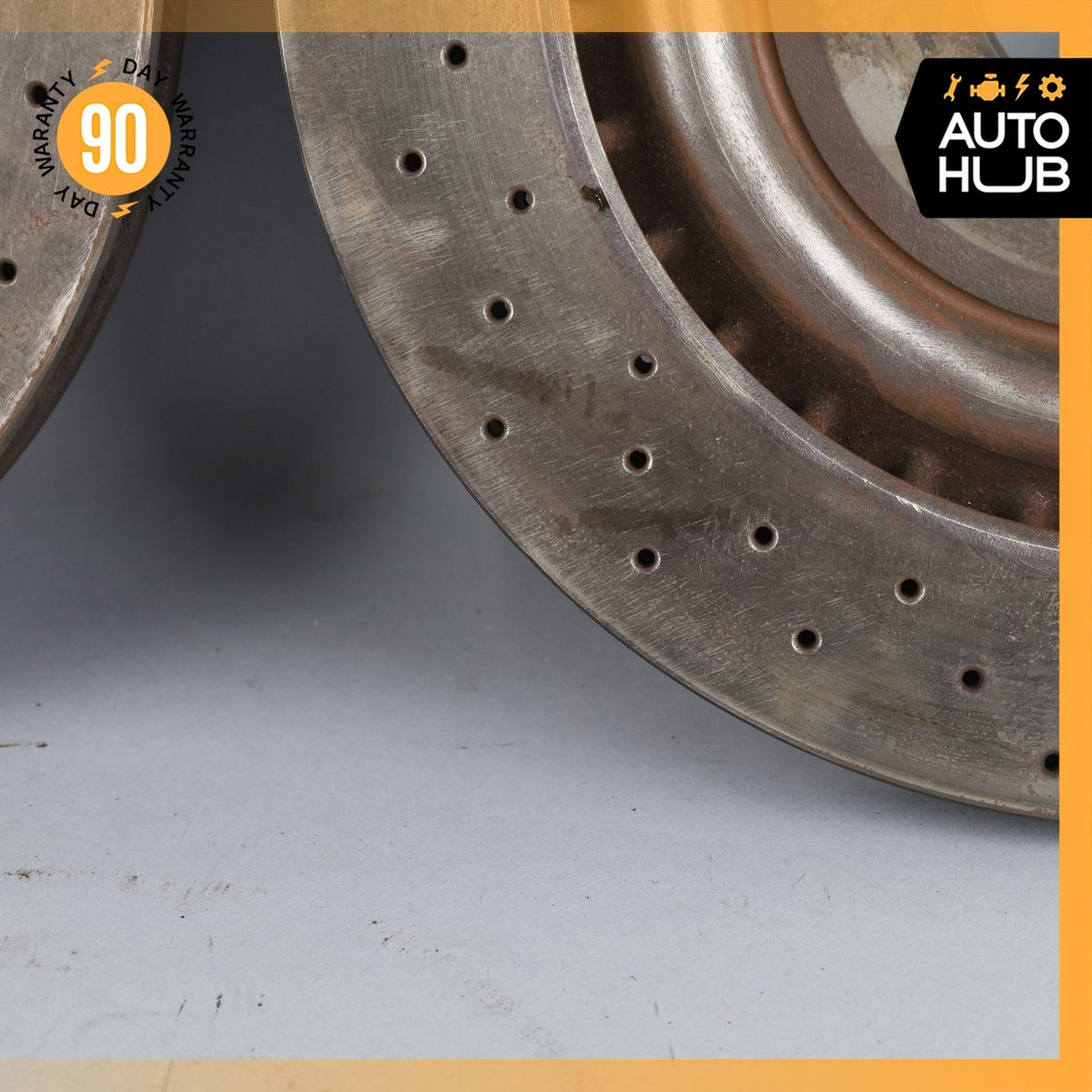 00-04 Aston Martin DB7 Front Brake Rotors Disc Left & Right Set OEM 38k - photo 20