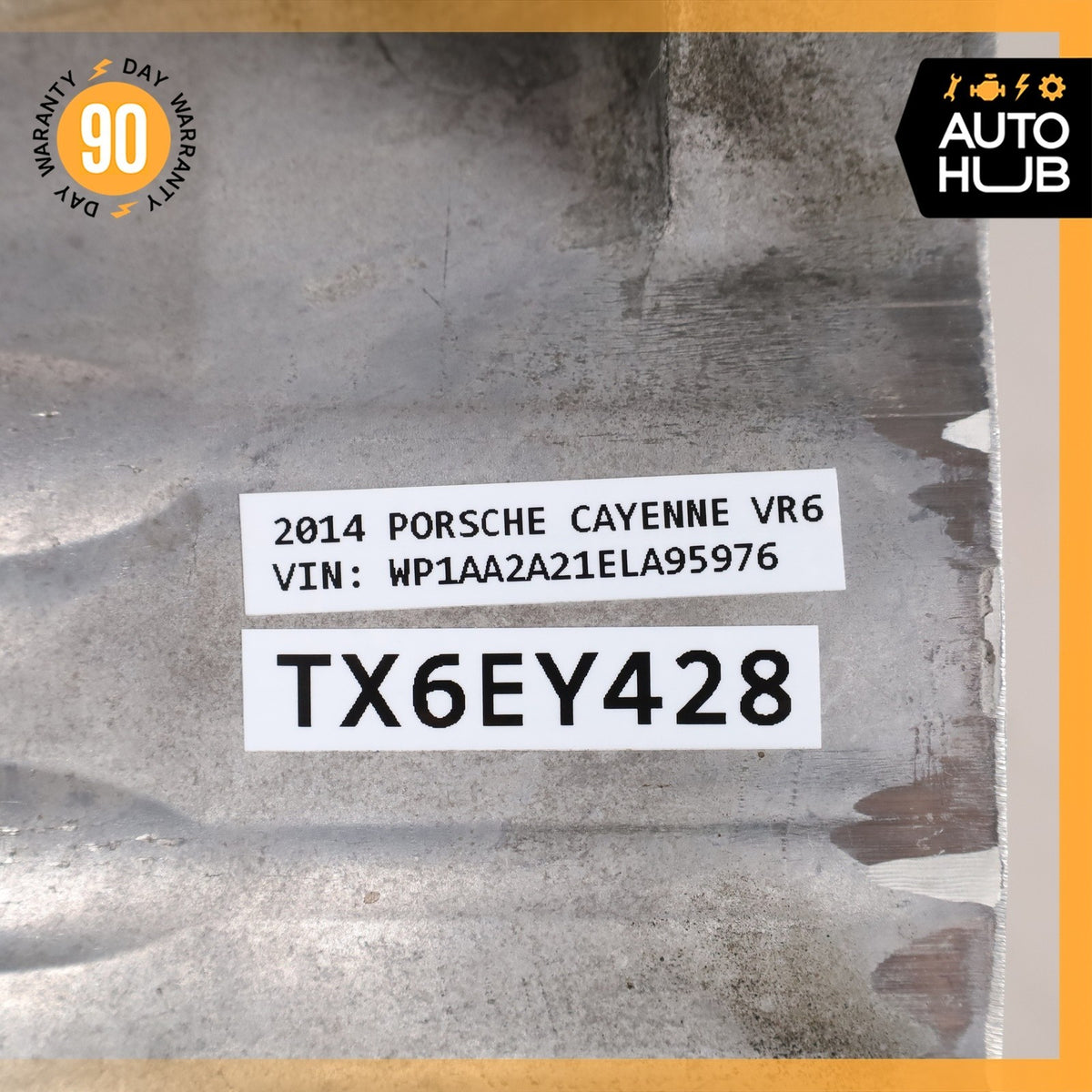 11-18 Porsche Cayenne 958 VR6 Automatic Transmission Gearbox OEM 78k - photo 20