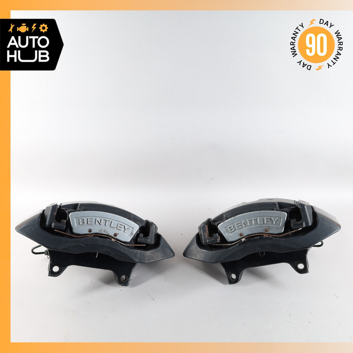 03-13 Bentley Continental GTC GT Front Brake Calipers Left and Right Set OEM - photo 2