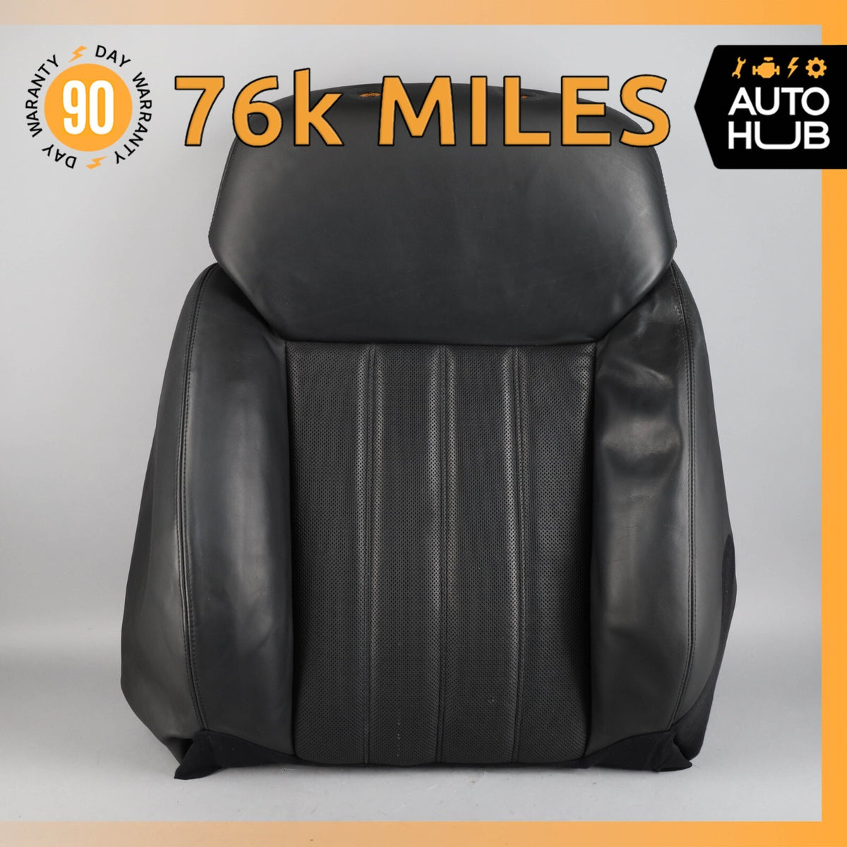 Bentley Continental Flying Spur Front Right Side Seat Upper Back Cushion OEM 76k - photo 1