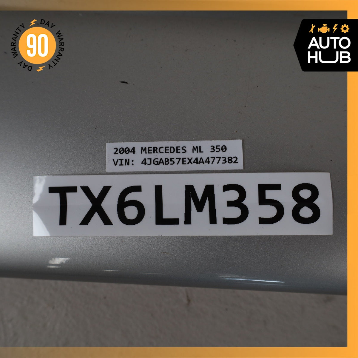 98-05 Mercedes W163 ML350 ML320 Base Rocker Panel Side Skirt Right Side OEM - photo 15