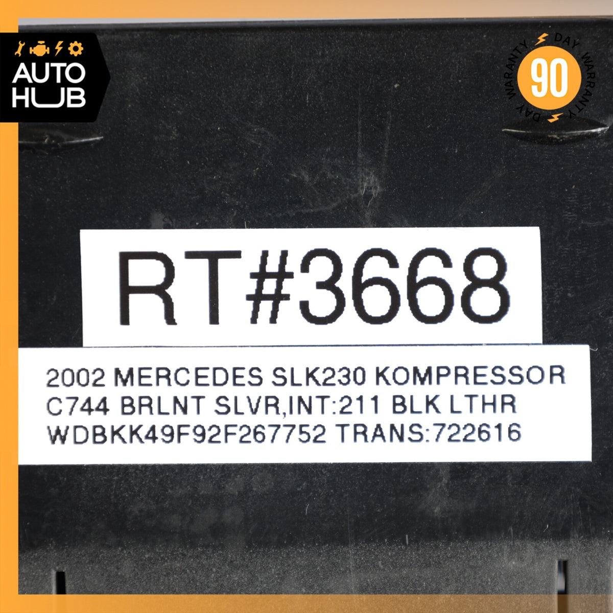 97-04 Mercedes R170 SLK230 SLK320 Dashboard A/C AC Air Vent Right Side OEM 48k - photo 10