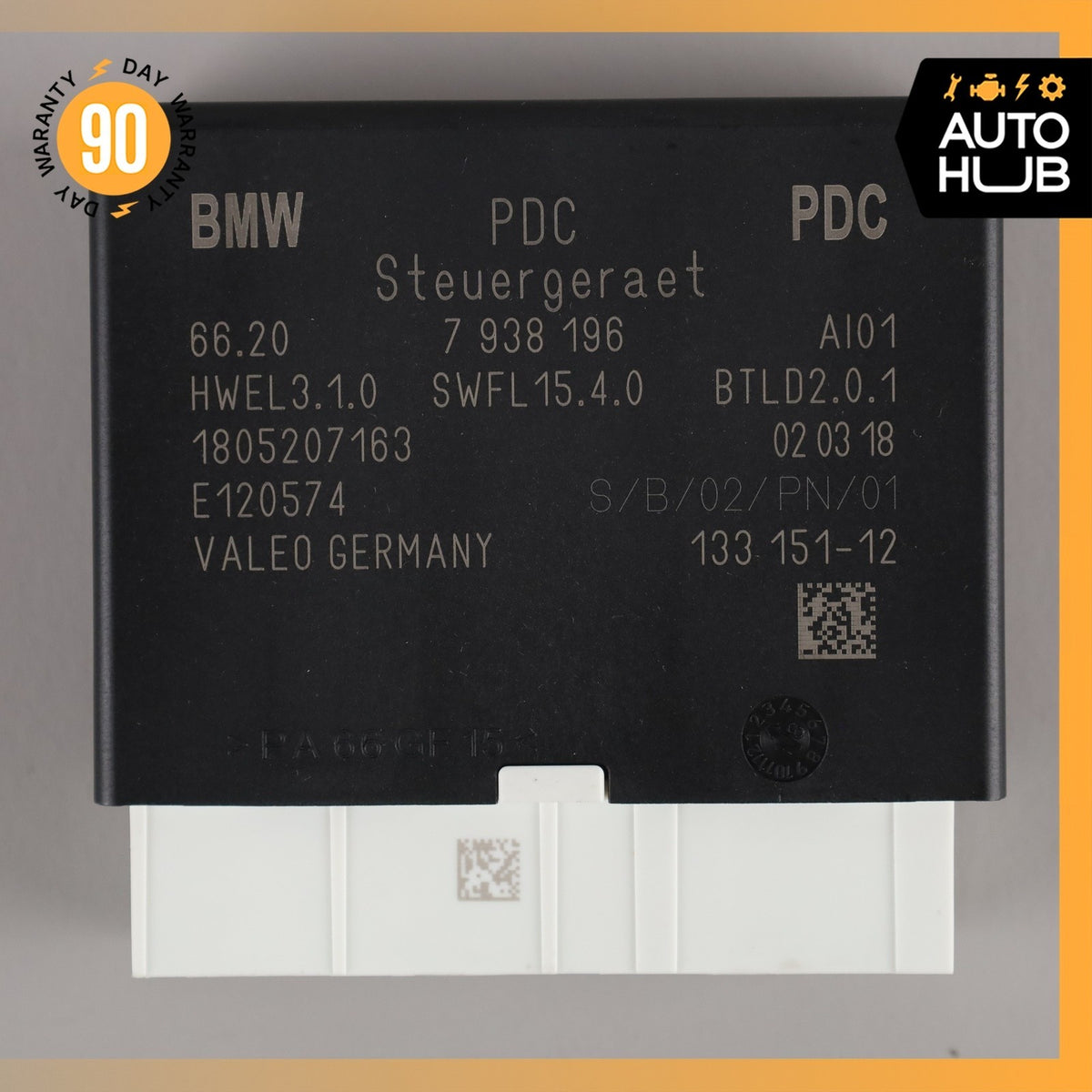 BMW i3 I01 Hybrid Park Assist Control Module Unit 66337938196 OEM - photo 9