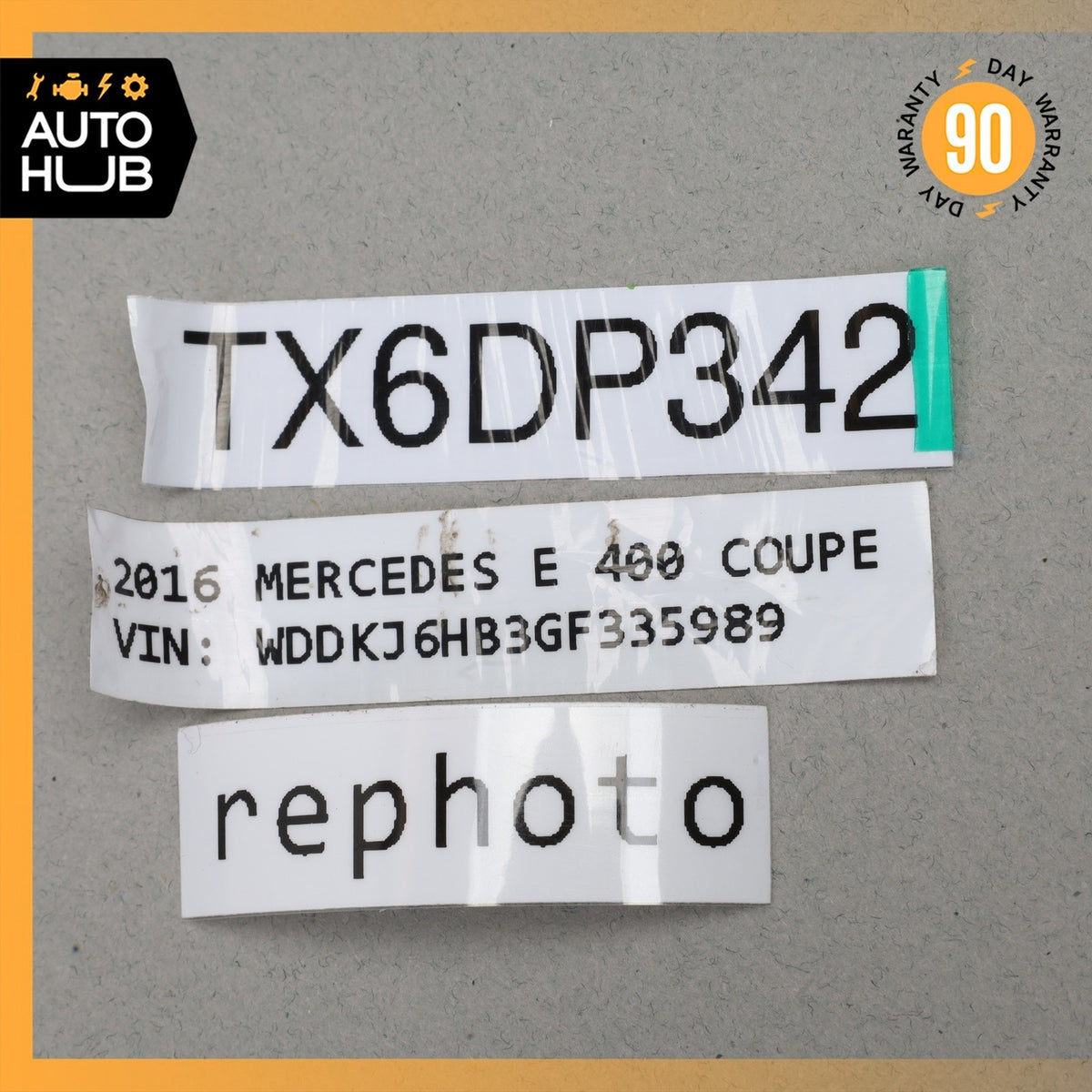10-17 Mercedes W207 E400 E550 Left Side Rear View Door Mirror w/ Blind Spot OEM - photo 14