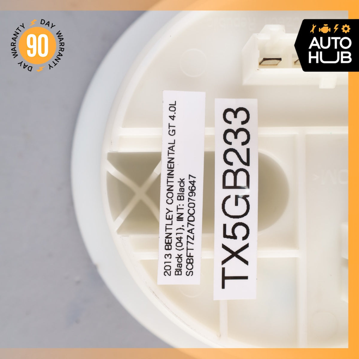 12-18 Bentley Continental GT GTC Right or Left Fuel Pump Flange 3W8919679 OEM - photo 6