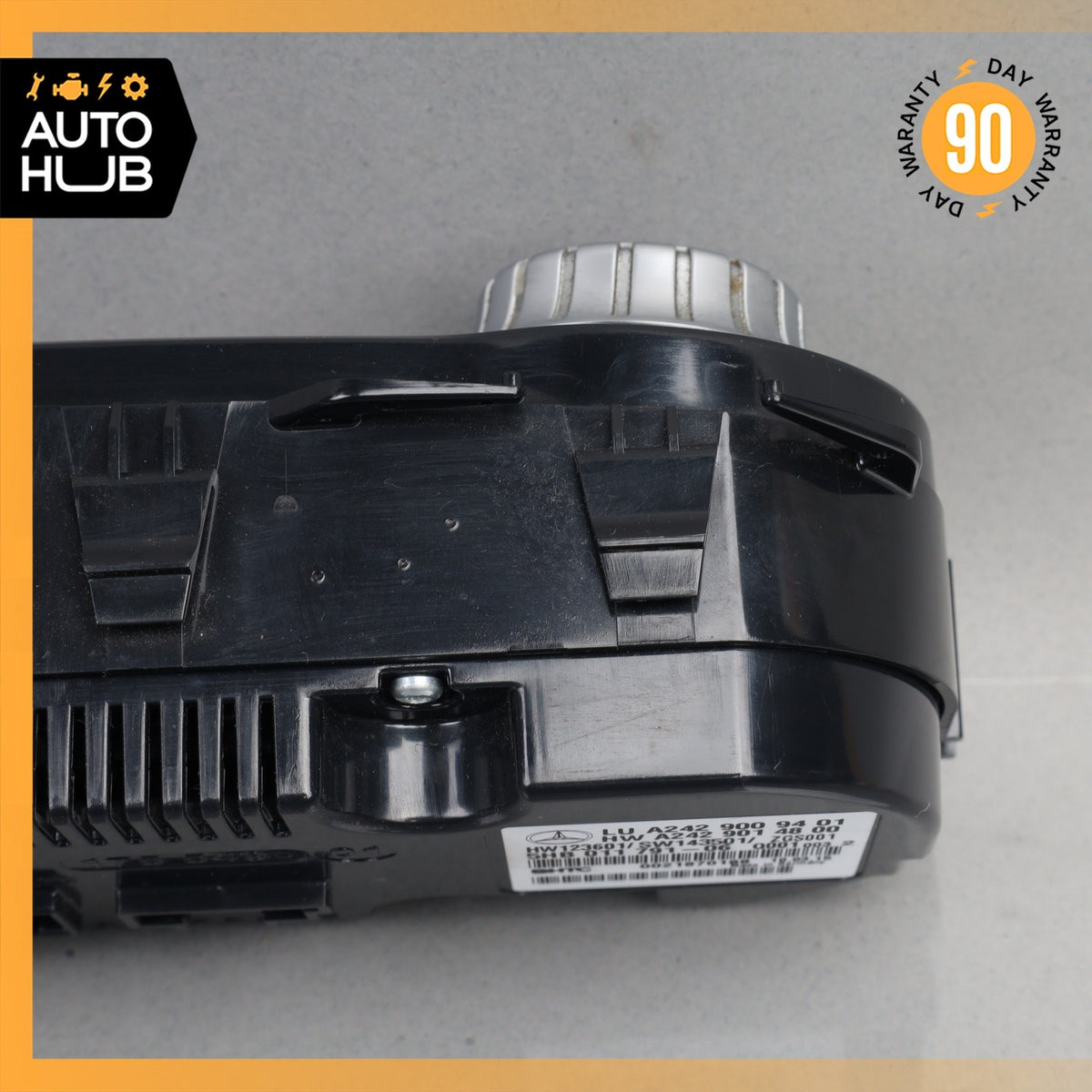 Mercedes W242 B250e Front A/C AC Climate Control Switch 2429009401 OEM - photo 7