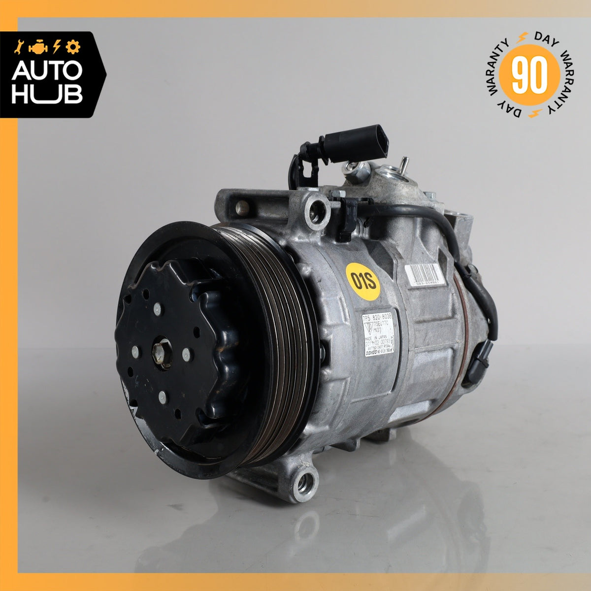 Porsche Cayenne 958 4.8L AC A/C Air Conditioning Compressor 7P5820803B OEM - photo 2