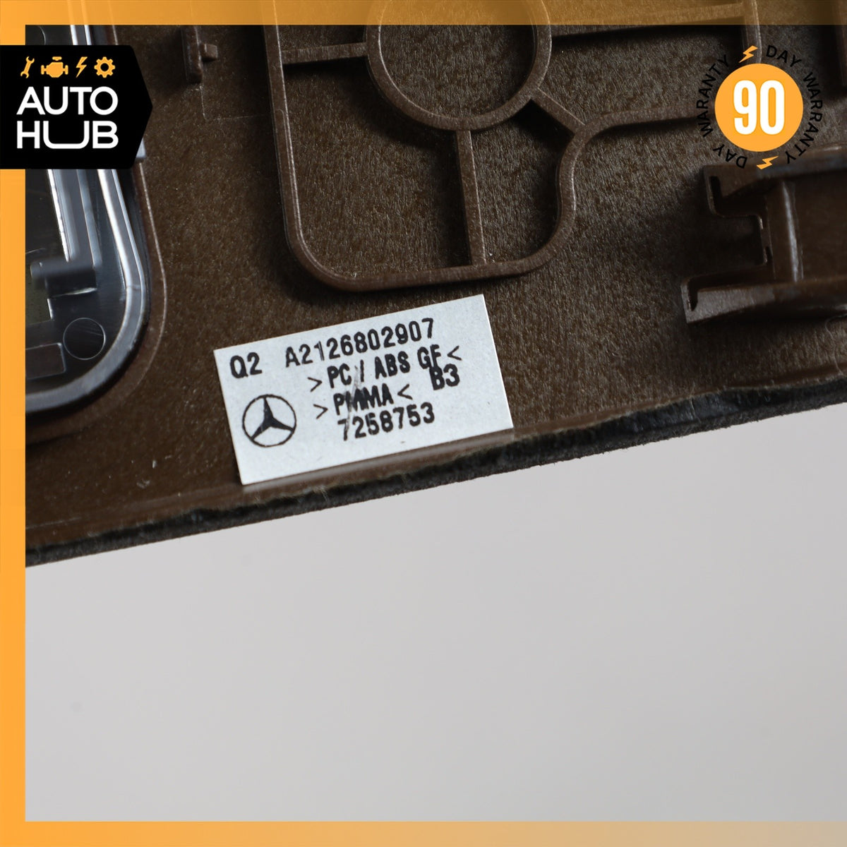 10-13 Mercedes W212 E400 E350 E550 Center Console Switch Trim Bezel Wood OEM - photo 14
