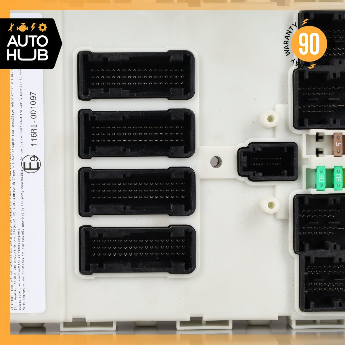 14-21 BMW F15 X5 i3 Front Comfort Body Computer Control Module BCM OEM - photo 6