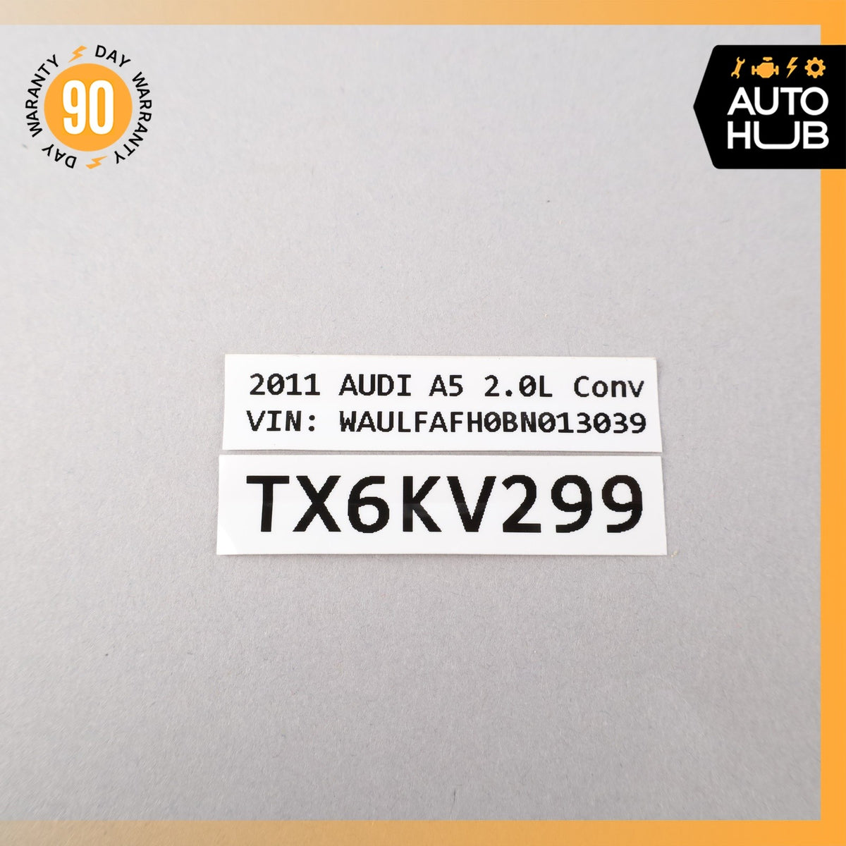 Audi B8 A5 S5 Front Right Door Lock Control Switch Black 8T2962108A OEM - photo 7