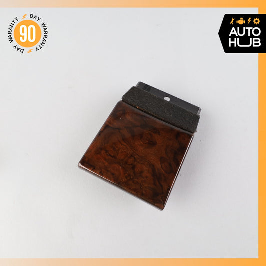 10-16 Porsche Panamera 4 970 Rear Center Console End Cover Panel Trim Wood OEM - photo 1