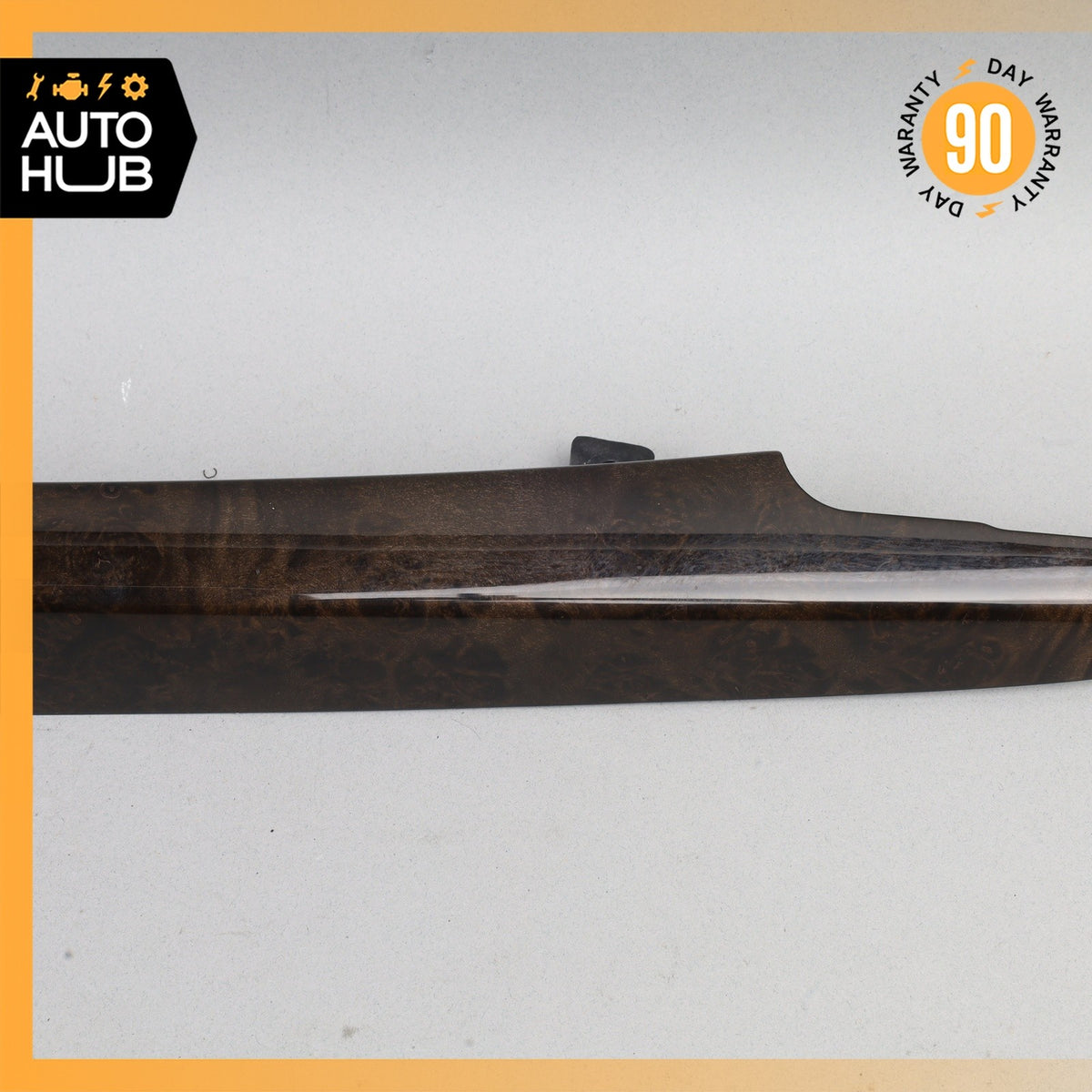 14-18 BMW F15 X5 Front Left Side Center Console Cover Panel Wood OEM - photo 4
