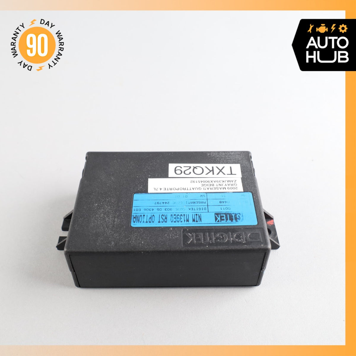 09-13 Maserati Quattroporte M139 4.7L  Roof Control Module OPT OEM 50k - photo 4