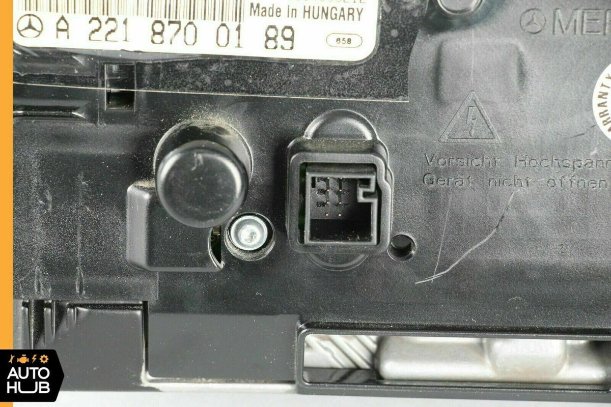 07-10 Mercedes W216 CL600 S550 Information Navigation Display Screen Monitor OEM - photo 8