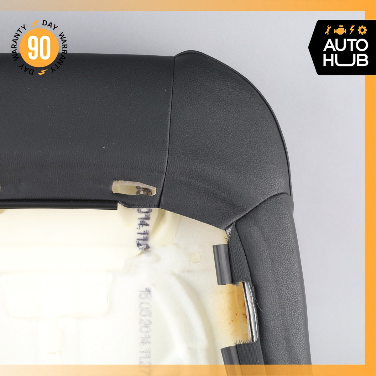 11-18 Porsche Cayenne 958 Front Right Side Seat Upper Cushion Black OEM - photo 15