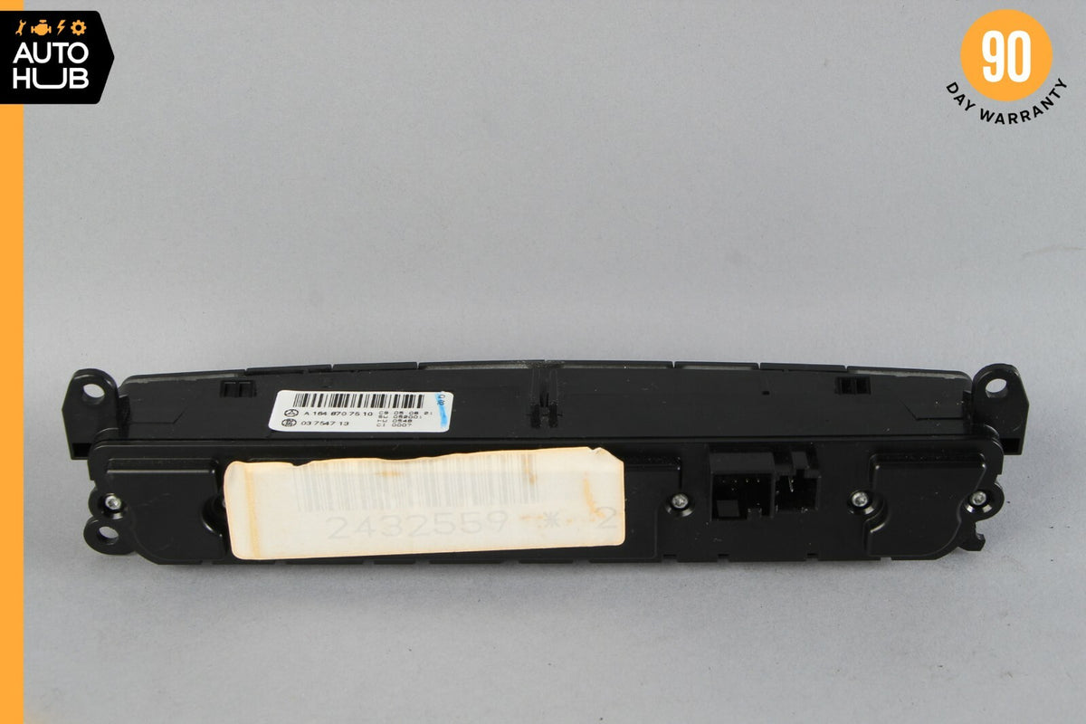 06-12 Mercedes W164 ML320 GL450 Dash Hazard Heated Seats ESP Control Panel OEM - photo 7